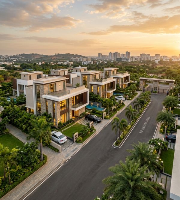 Premium Hyderabad Villas showcased in our website